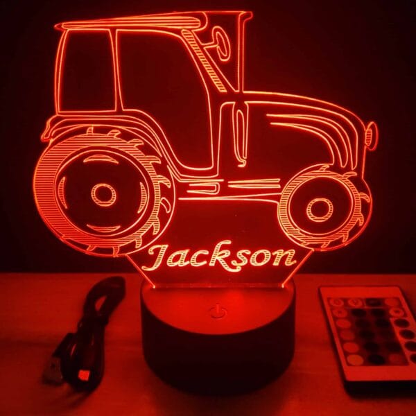 TractorAcrylic