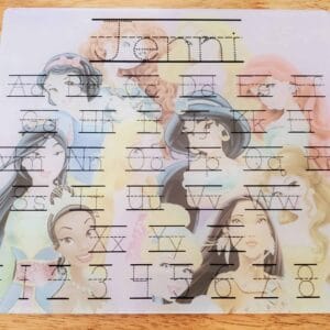 Disney Princesses Dry Erase