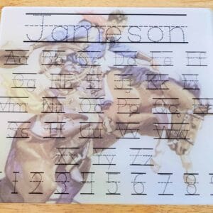 Bronc Rider Dry Erase
