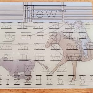 Calf Roper Dry Erase