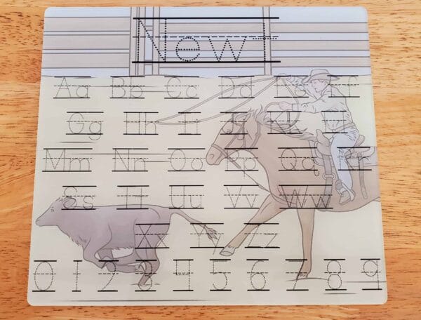 Calf Roper Dry Erase