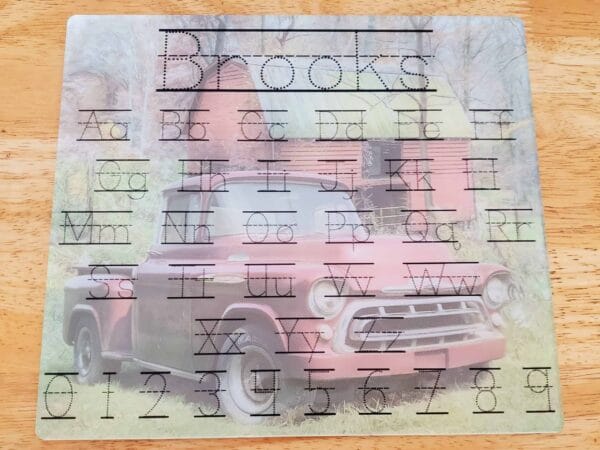 Red Chevy Dry Erase