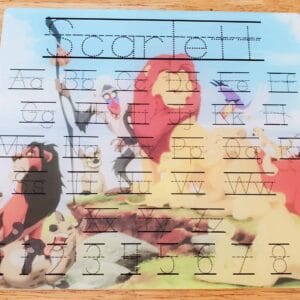 Lion King Dry Erase