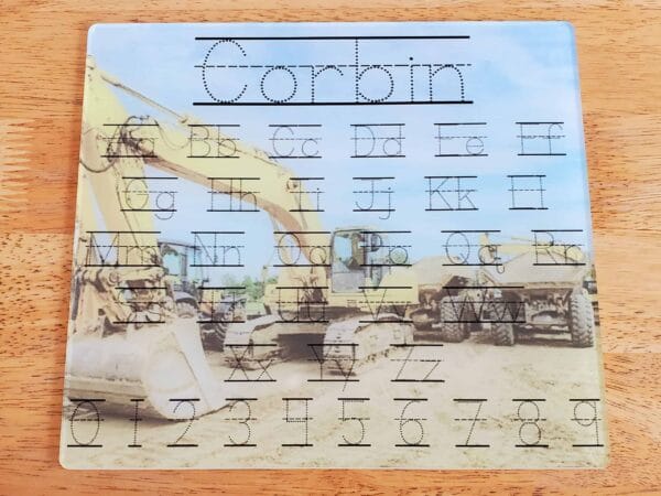 Excavator Dry Erase