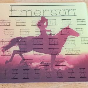 Cowgirl Dry Erase