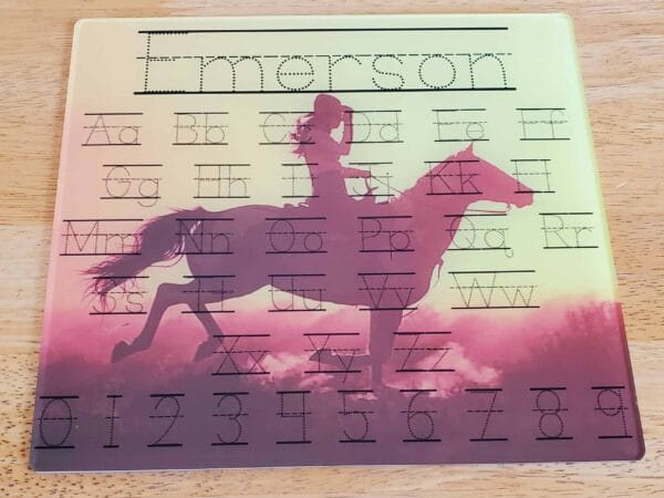Cowgirl Dry Erase