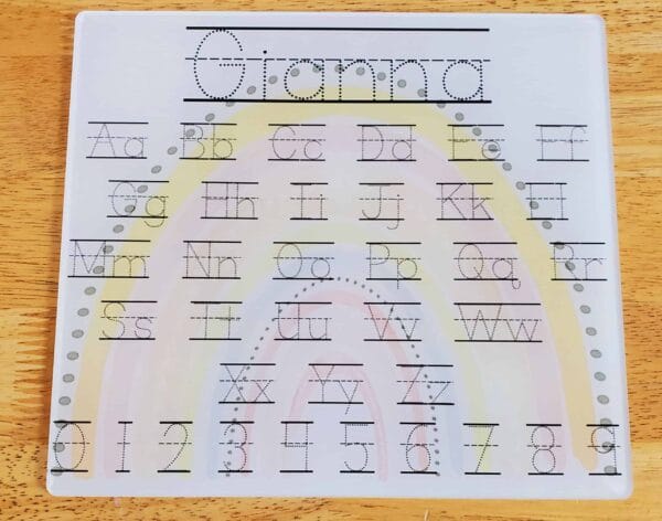 Boho Rainbow Dry Erase