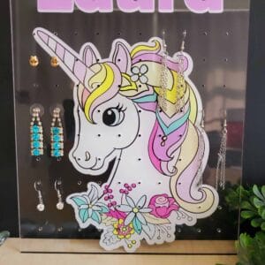 Unicorn Earring Holder