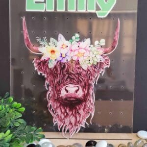 Highland Cow Earring Holder