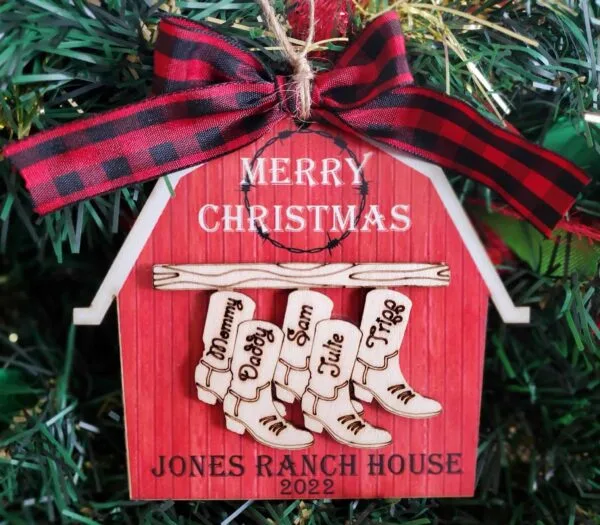 Ranch/ Barn Ornament