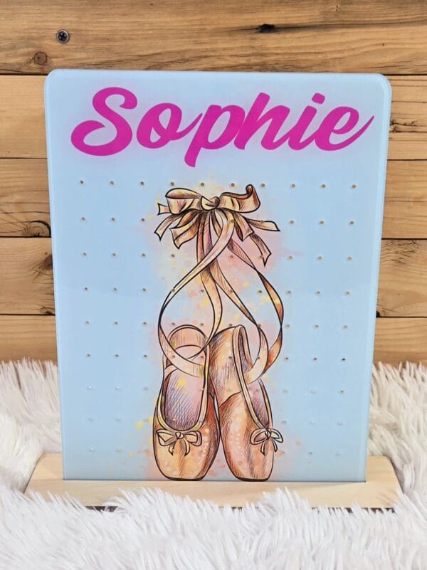 Ballet Slippers Earring Holder