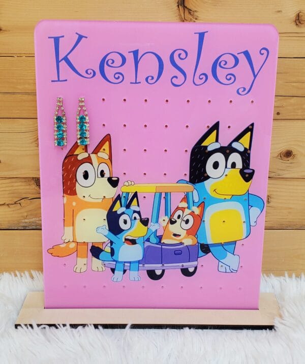 Bluey Earring Holder
