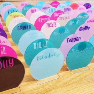 Circle Earring Display