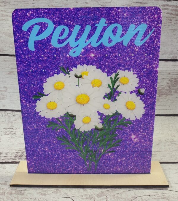 Daisy Flowers Earring Holder