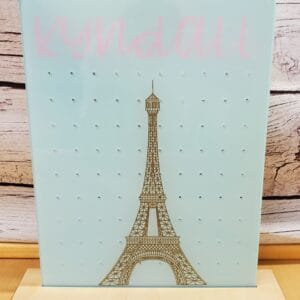 Eiffel Tower Earring Holder