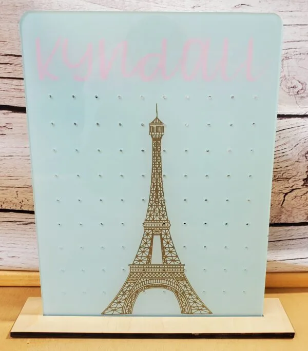 Eiffel Tower Earring Holder