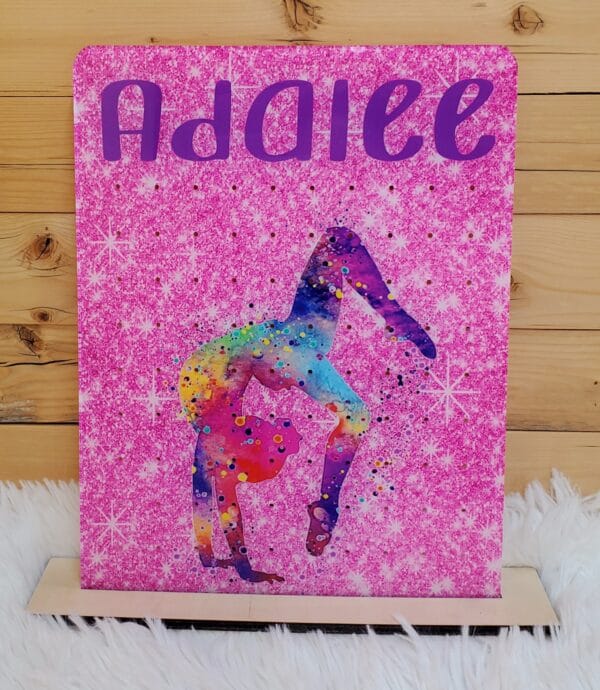 Gymnast Earring Holder