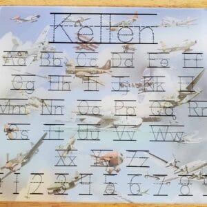 War Planes Dry Erase