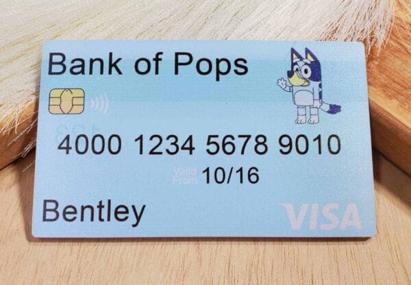 Play Credit Card - Bluey