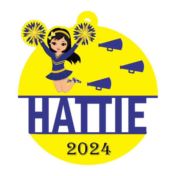 Cheerleader Ornament