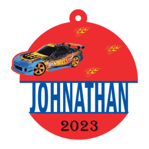 Hot Wheels Ornament