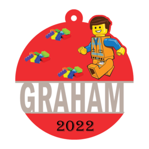 Lego Emmit Ornament