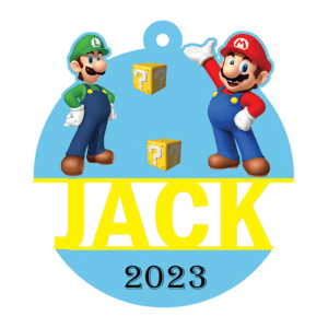 Mario and Luigi Ornament