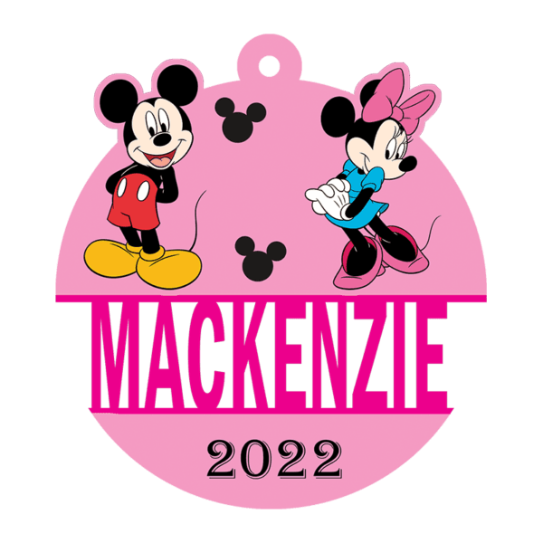 Mickey and Minnie Ornament