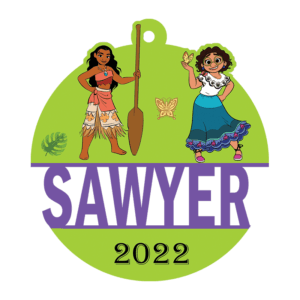 Moana and Mirabel Ornament