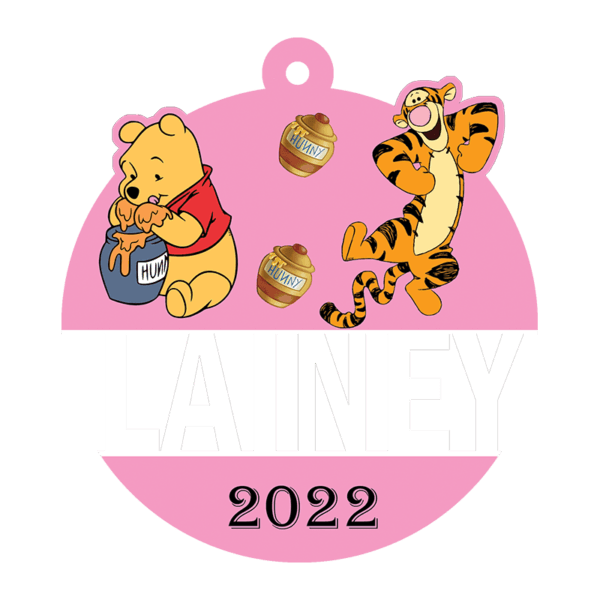 Winnie the Pooh and Tiger Ornament