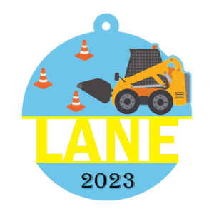 SkidSteer Ornament