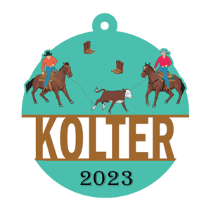 Team Roping Ornament