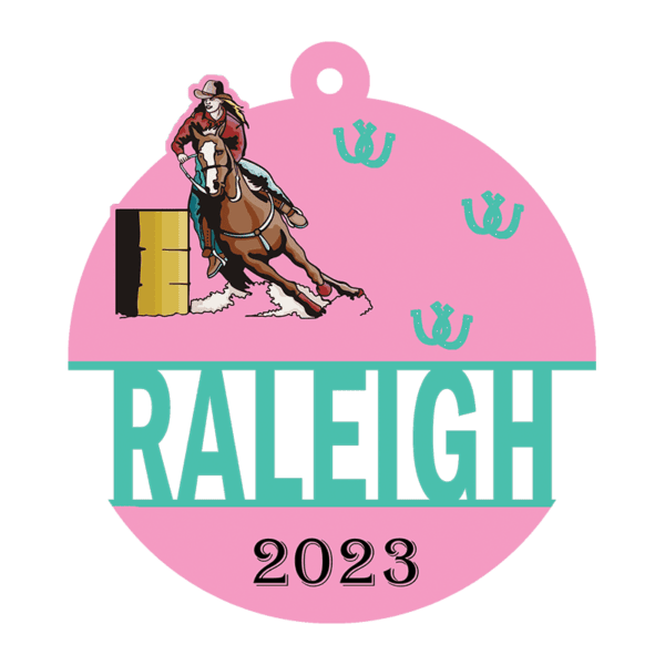 Barrel Racer Ornament