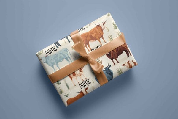 Cows Wrapping Paper