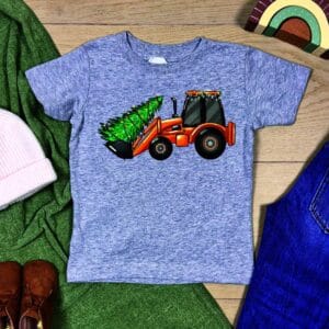 Christmas Vehicles Front Loader