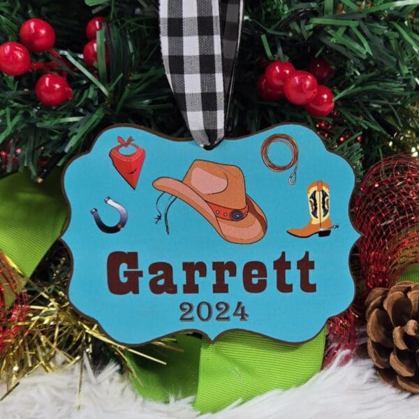 Cowboy-Occupation-Ornament