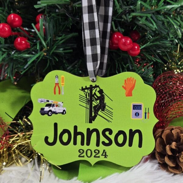 Lineman-Occupation-Ornament