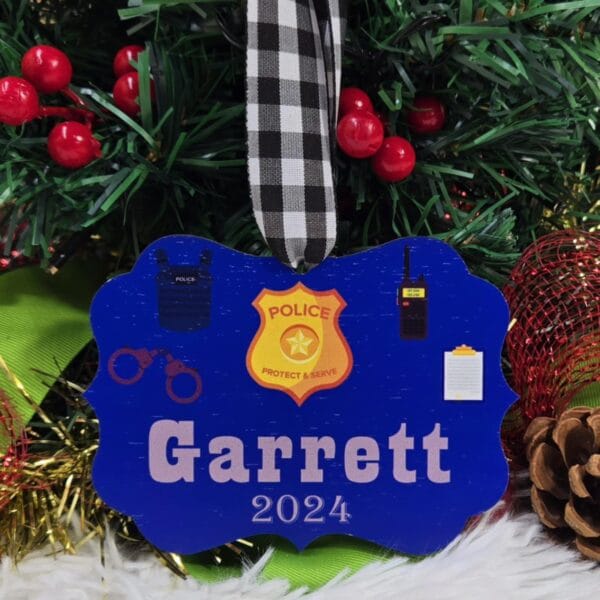 Police-Occupation-Ornament