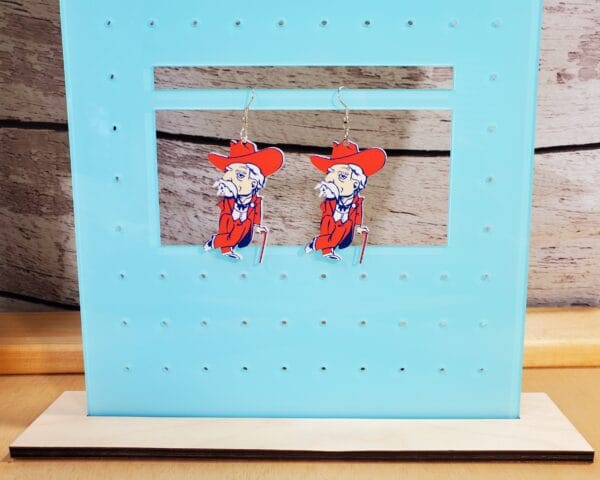 Ole Miss Earrings
