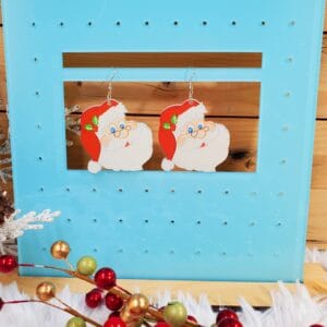 Santa Earrings