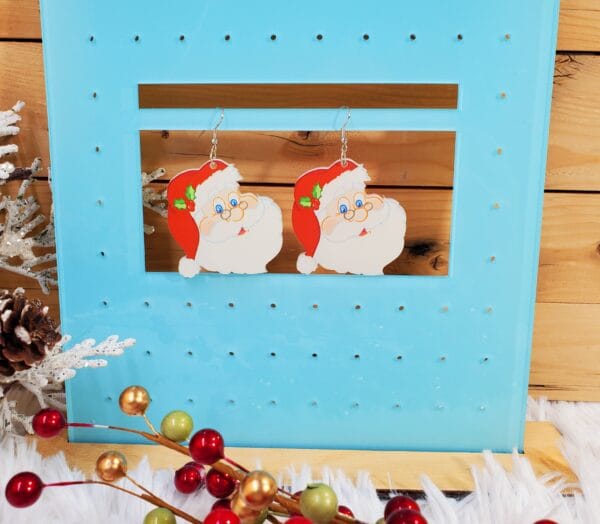 Santa Earrings
