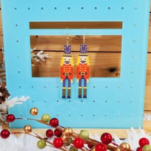 Red Toy Soldiers Earrings