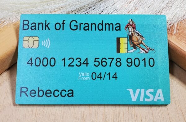 Play Credit Card - Barrel Racer