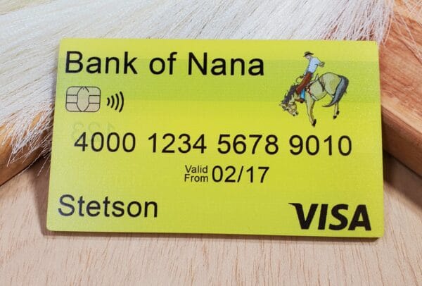 Play Credit Card - Bucking Horse