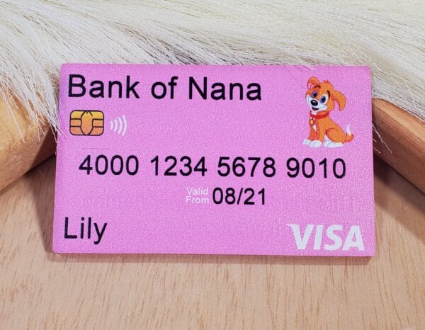 Play Credit Card - Puppy Dog
