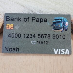 Play Credit Card - Trash Truck