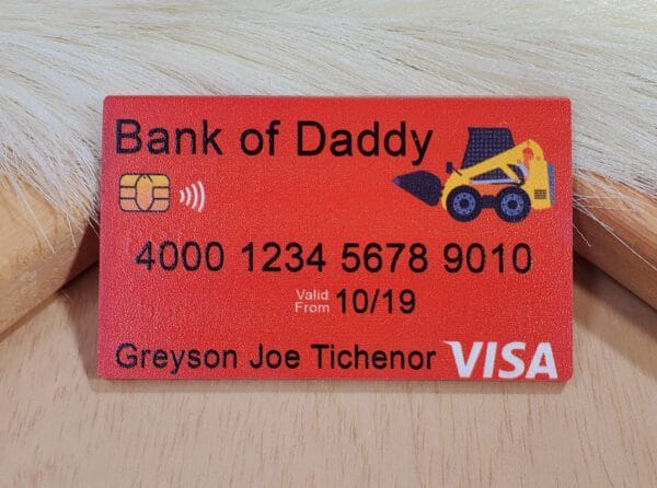 Play Credit Card - Skidsteer