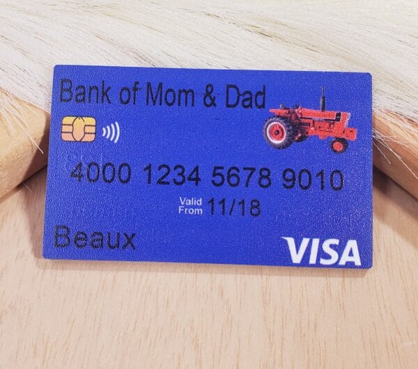 Play Credit Card - Red Tractor