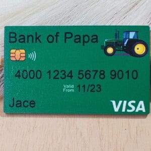 Play Credit Card - Tractor