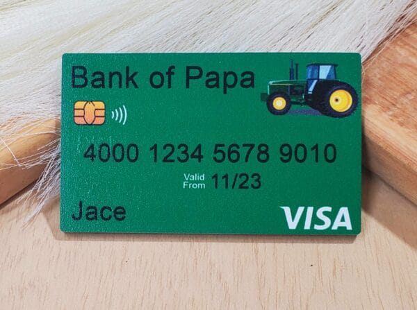 Play Credit Card - Tractor